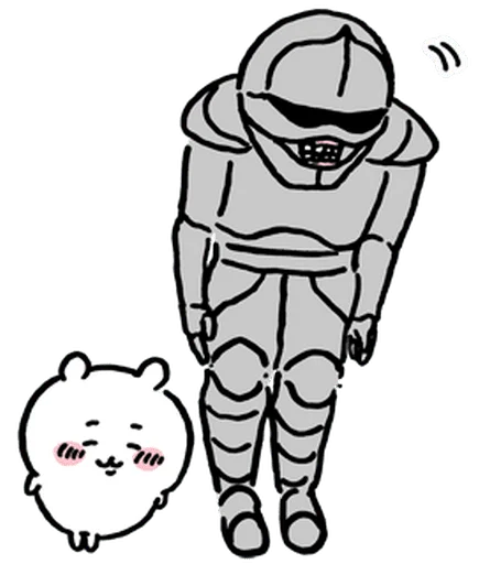Эмодзи chiikawa and friends
