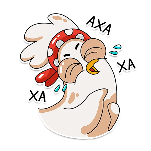 Эмодзи Chiken Valentina