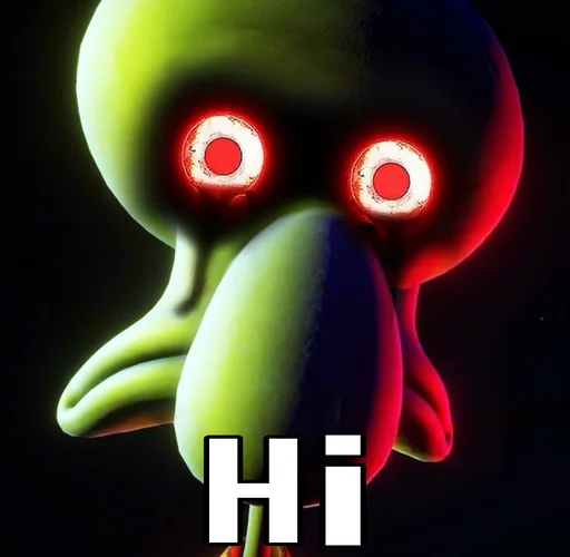 Эмодзи Squidward | Сквидвард