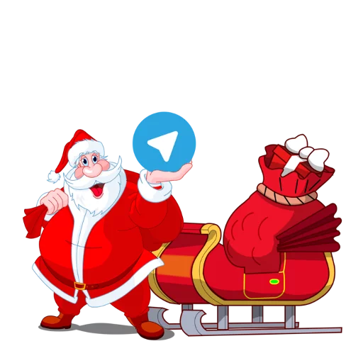 Эмодзи Christmas Telegram