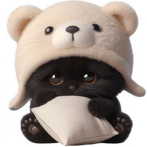 Эмодзи Мишка котик
