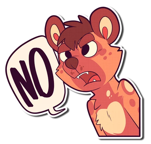 Эмодзи Cinnamon Wild Dog