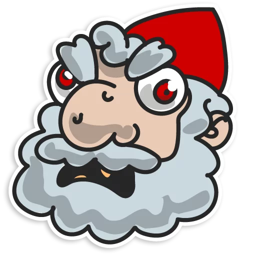 Эмодзи Гномы-хуекрады