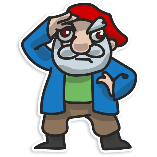 Эмодзи Гномы-хуекрады