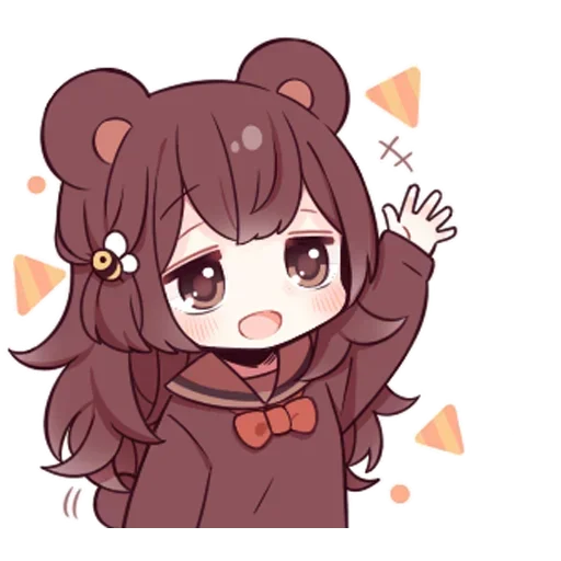 Эмодзи Медвеция-тян