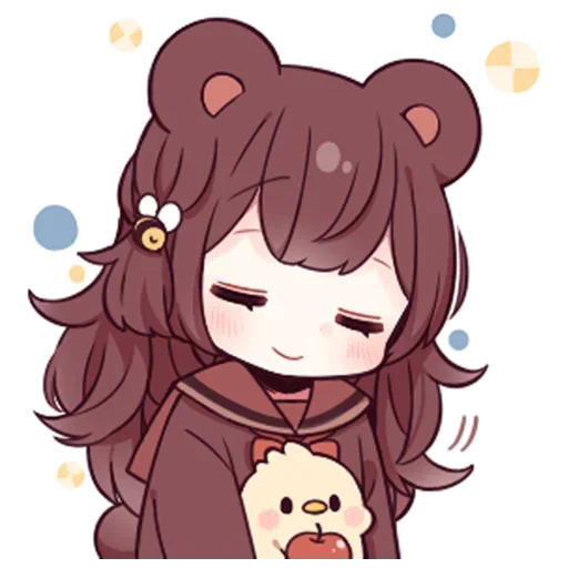 Эмодзи Медвеция-тян