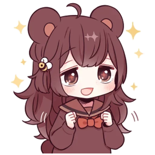 Эмодзи Медвеция-тян