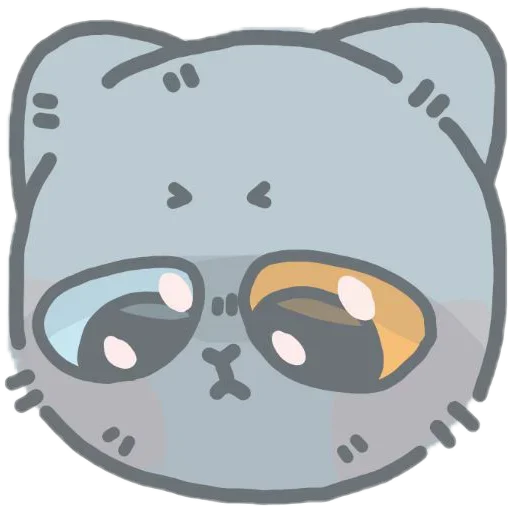 Эмодзи colored emotions kittens