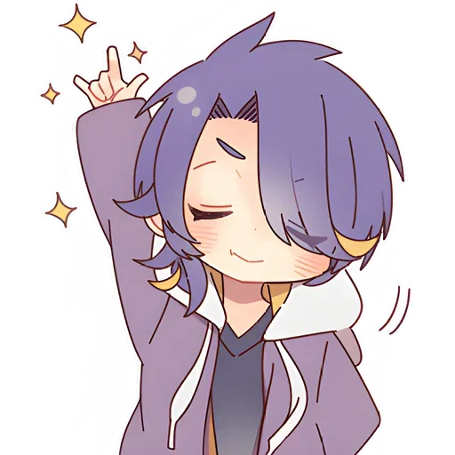 Эмодзи Весёлый-кун