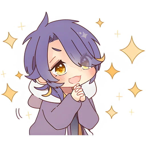 Эмодзи Весёлый-кун