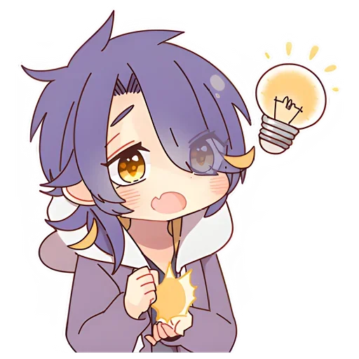 Эмодзи Весёлый-кун