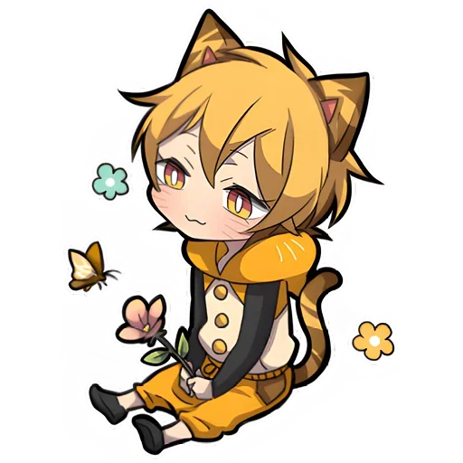 Эмодзи Тигрёнок