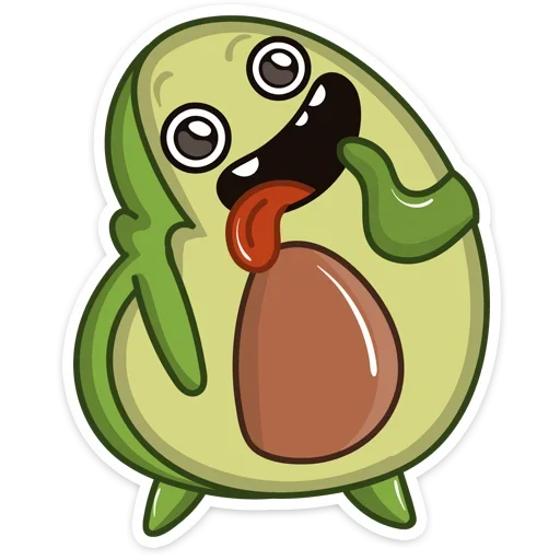 Эмодзи Авокадик