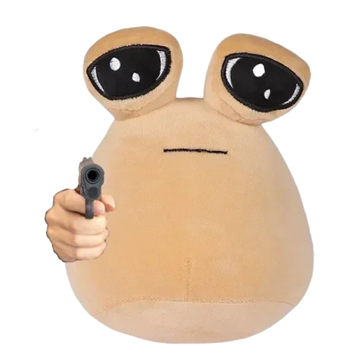 Эмодзи Sad Pou