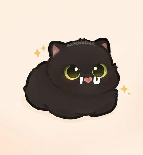 Эмодзи Мягкие коты