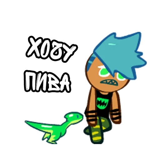 Эмодзи Cookie RUn