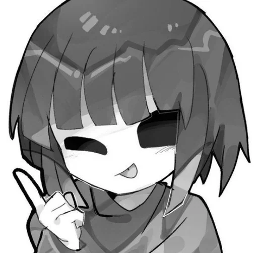 Эмодзи Core Frisk Undertale