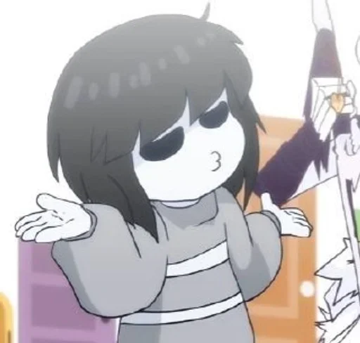 Эмодзи Core Frisk Undertale