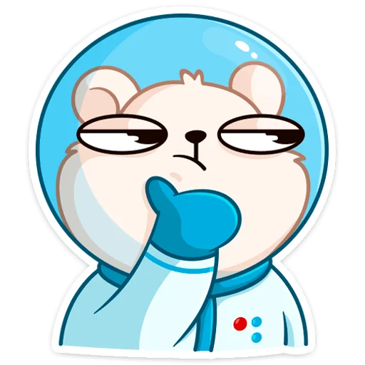 Эмодзи КосмоМишка