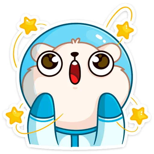 Эмодзи КосмоМишка