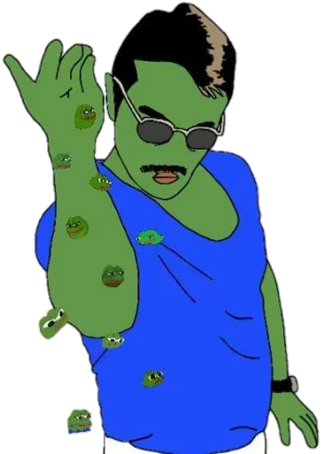 Эмодзи Cosplay Pepe ?