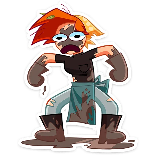 Эмодзи Дачница Марина