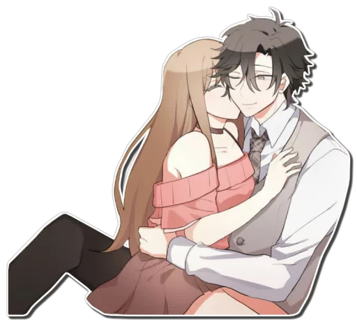 Эмодзи ANIME COUPLES [รקร]