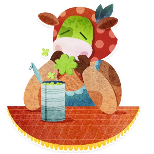 Эмодзи Марфа из Пирогово