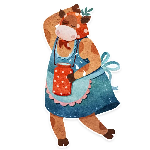 Эмодзи Марфа из Пирогово