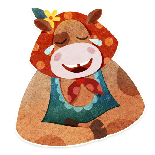 Эмодзи Марфа из Пирогово