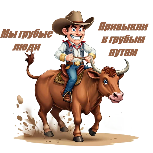 Эмодзи Cowboys