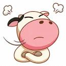 Эмодзи Momo Cow