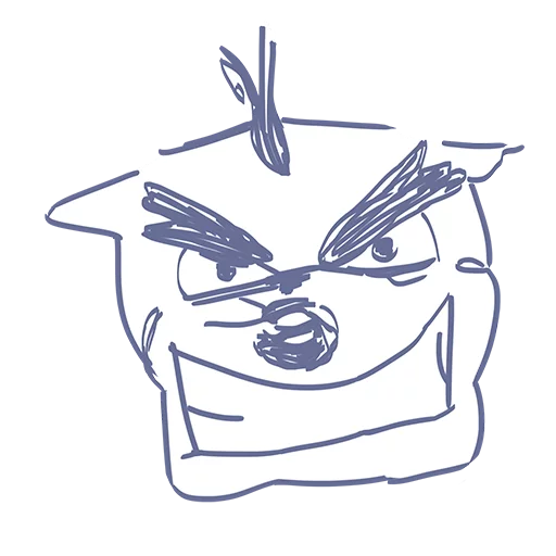 Эмодзи crash stickers