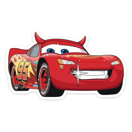 Эмодзи Страшилки с Тачками