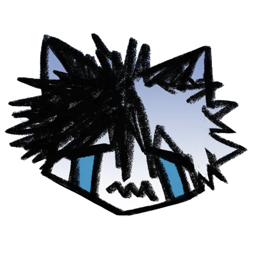 Эмодзи cursed cat