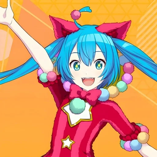 Эмодзи Hatsune Miku