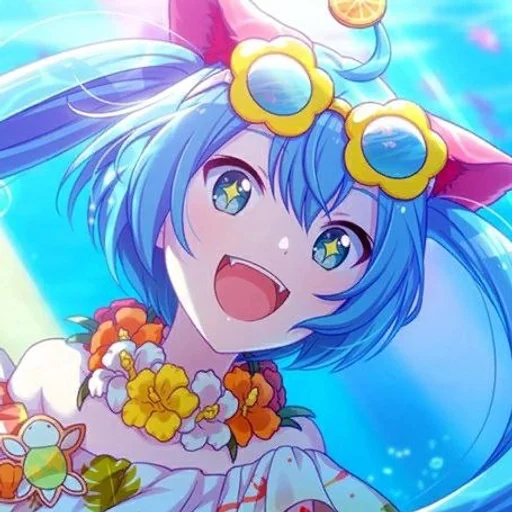 Эмодзи Hatsune Miku