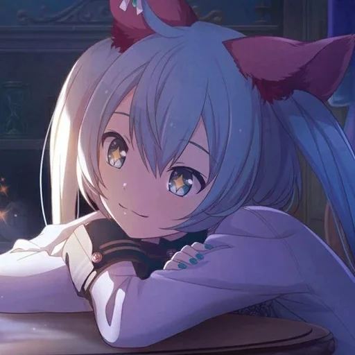 Эмодзи Hatsune Miku