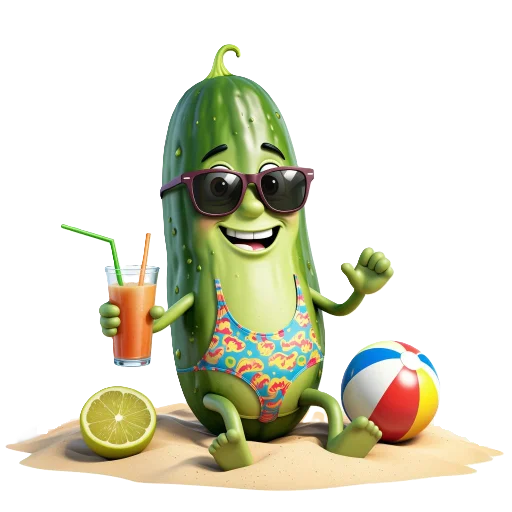 Эмодзи cucumber team