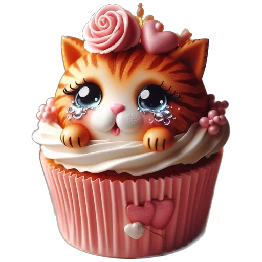 Эмодзи Котики кексы