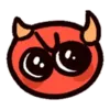 Эмодзи Cursed Cookie