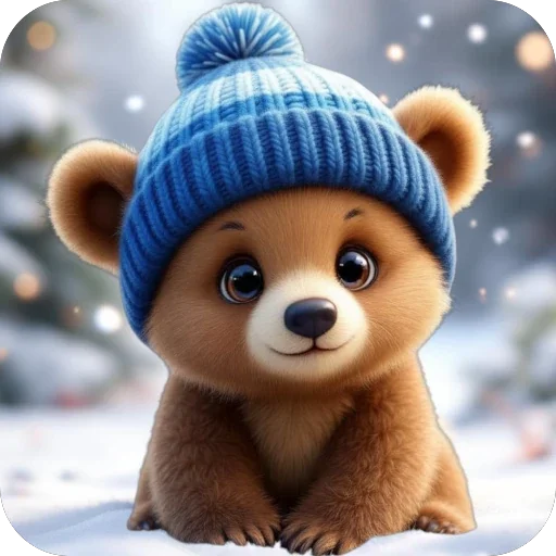 Эмодзи Зимние животные