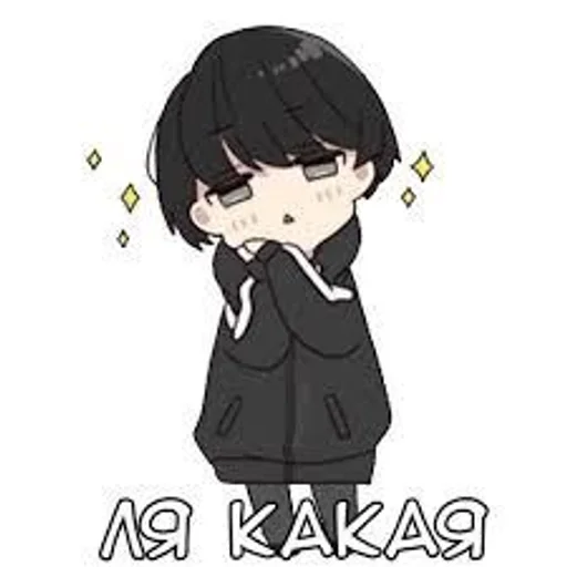 Эмодзи аниме стики