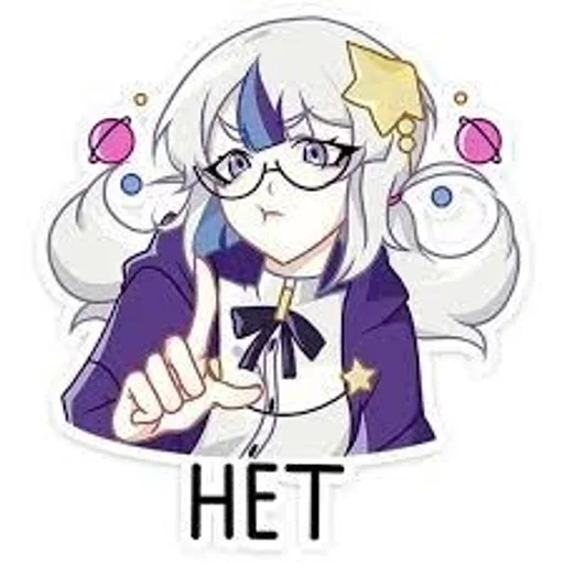 Эмодзи аниме стики