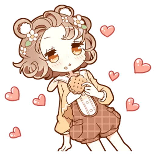 Эмодзи Милая тян