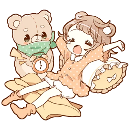 Эмодзи Милая тян