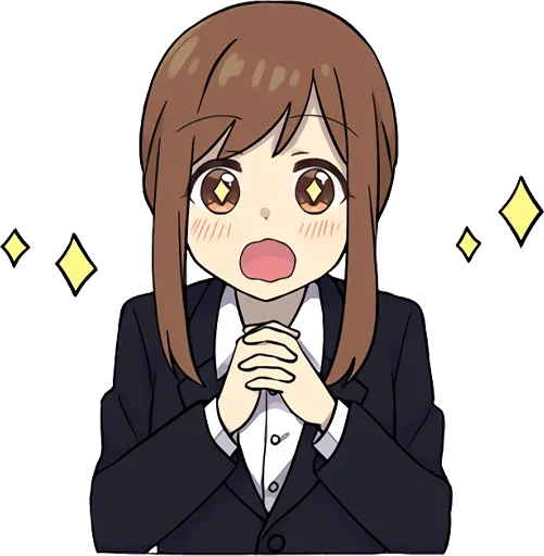 Эмодзи Cute Girl