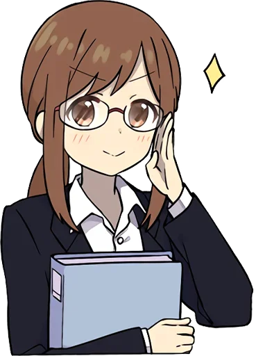 Эмодзи Cute Girl