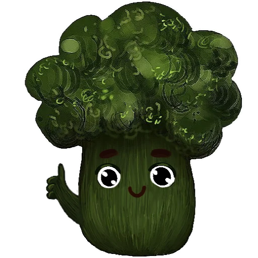 Эмодзи Милый Брокколь