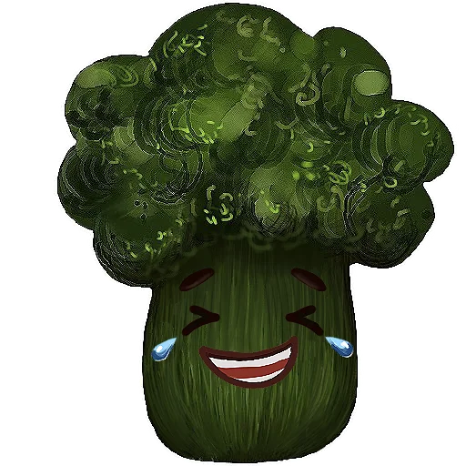 Эмодзи Милый Брокколь